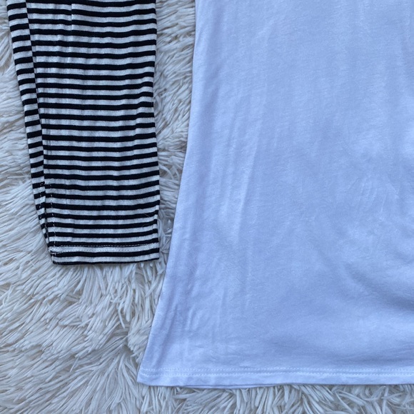 BiBi Twist Front Top 💗 White & Black - Picture 7 of 10